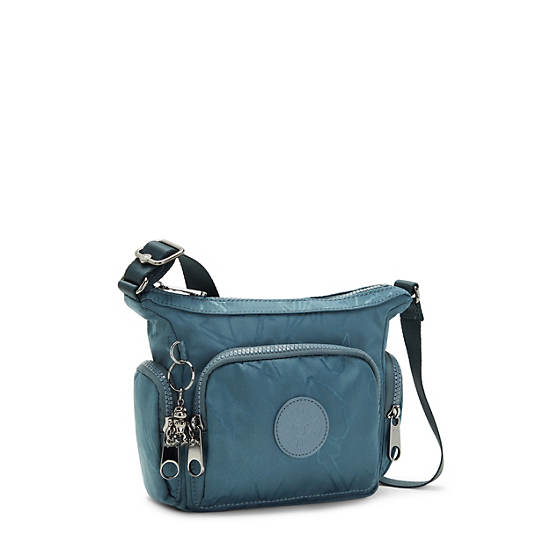 Sacs Crossbody Kipling Gabbie Mini Printed Bleu Marine Grise | FR 2090FD
